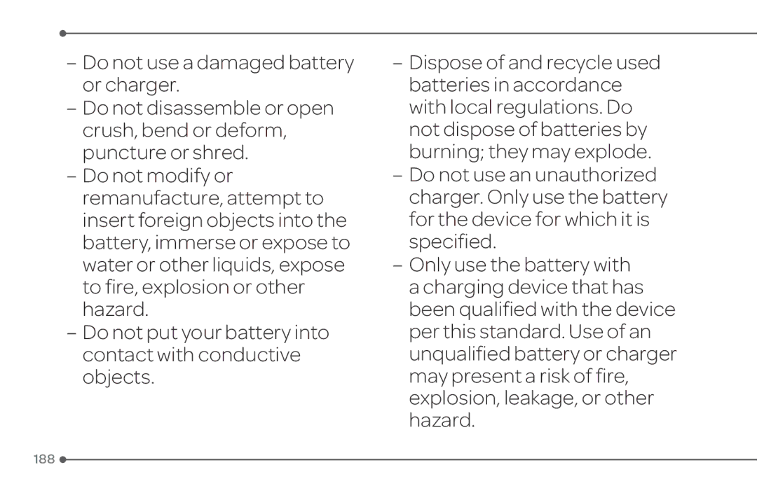 Pantech 4 manual 188 