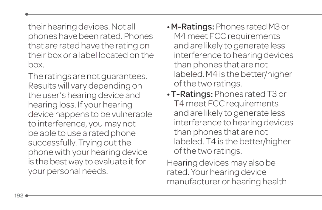 Pantech 4 manual 192 