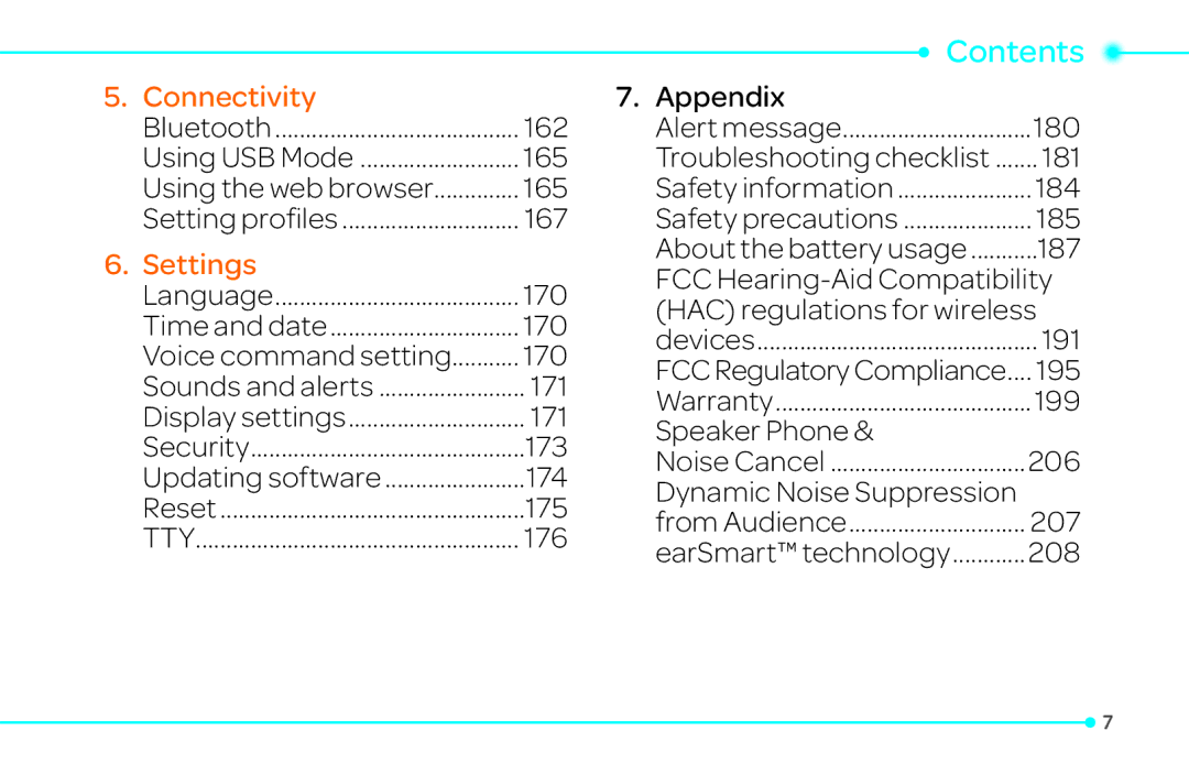 Pantech 4 manual Connectivity 