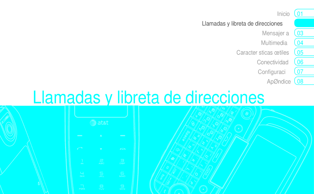 Pantech 5U000249C0A, 4160292 manual Llamadas y libreta de direcciones 