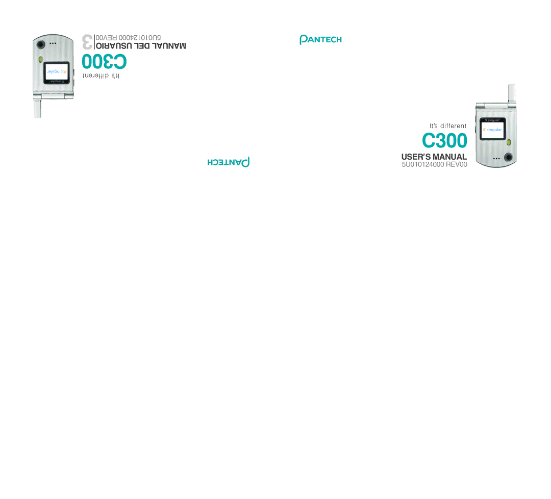 Pantech C300 manual USER’S Manual 