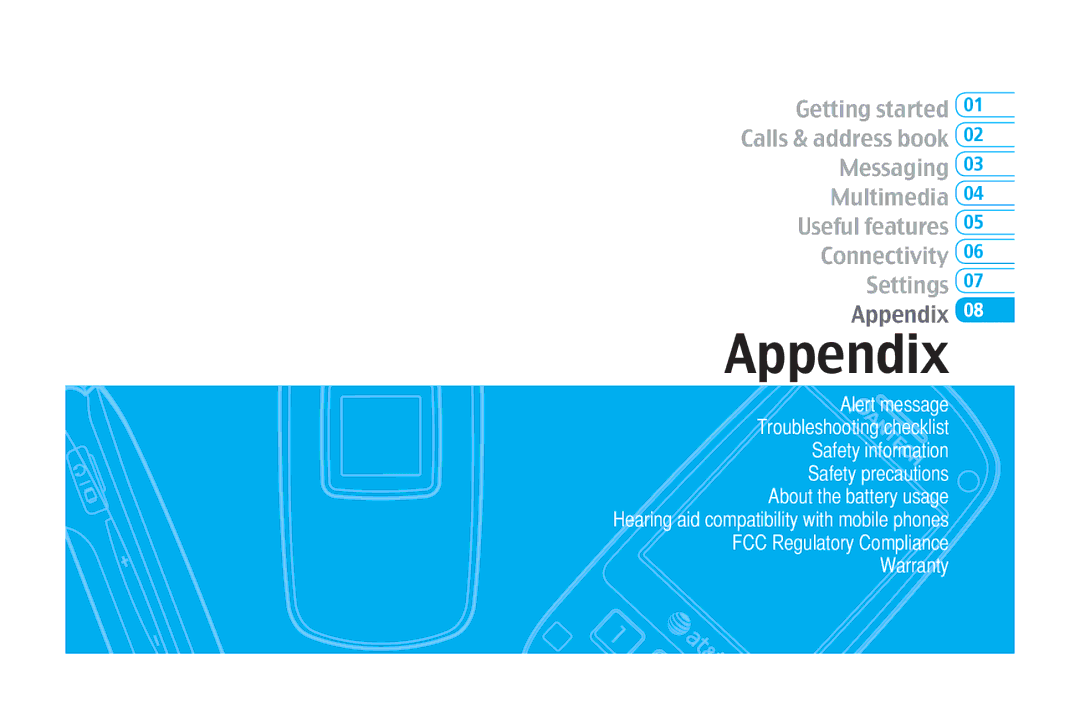 Pantech C520 manual Appendix 