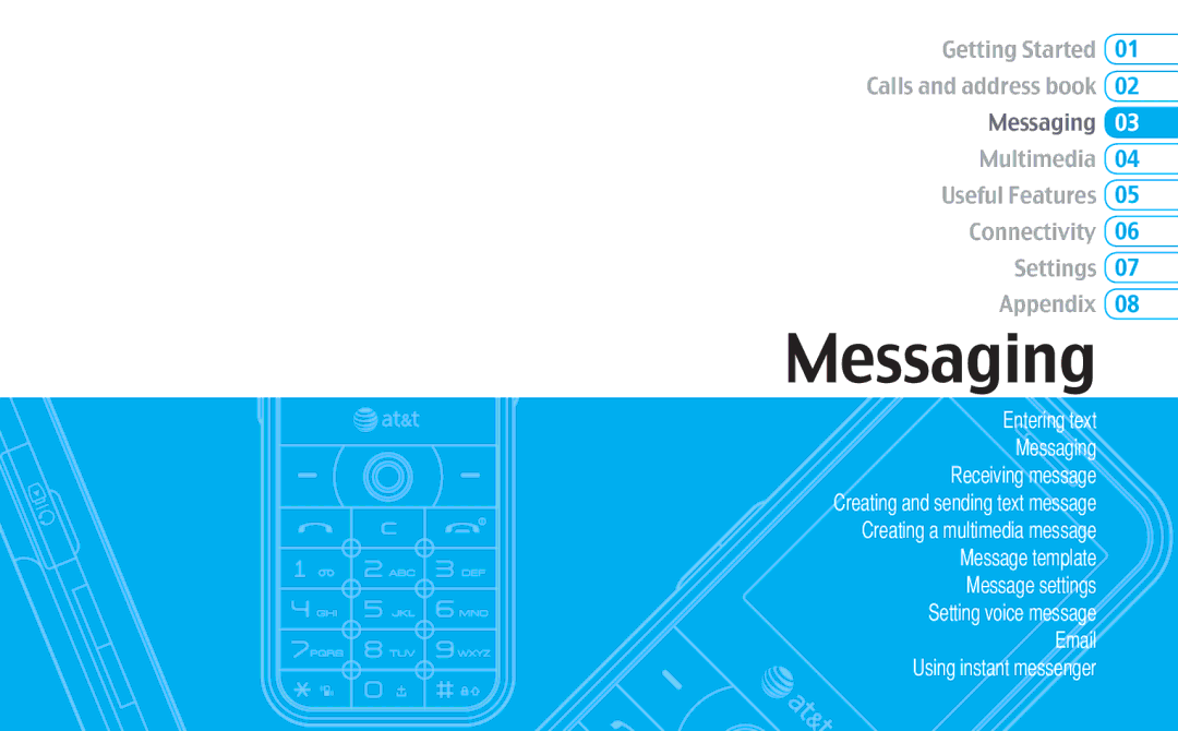 Pantech C630 manual Messaging 