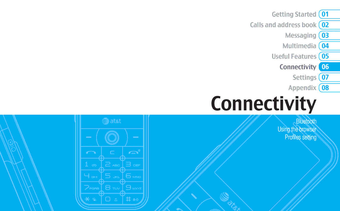 Pantech C630 manual Connectivity 