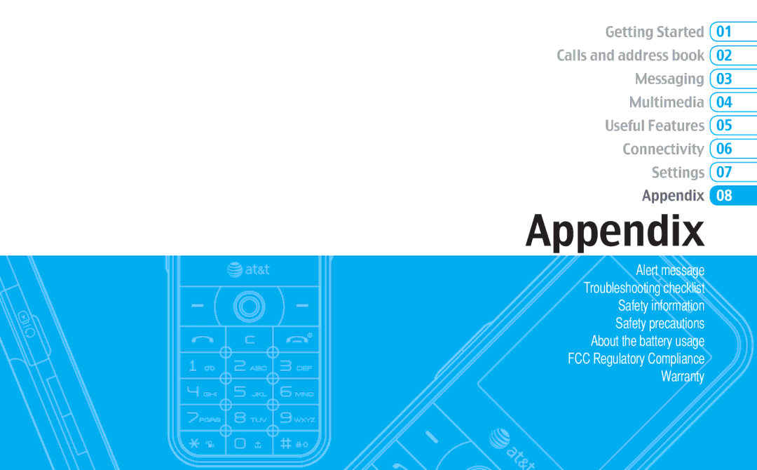 Pantech C630 manual Appendix 