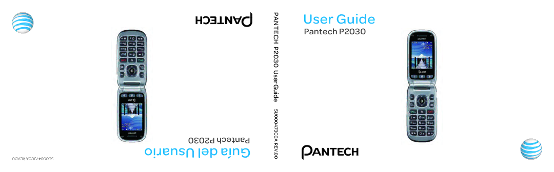 Pantech P2030 manual Usuario del Guía 