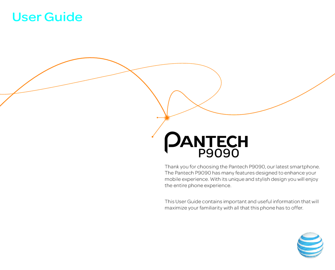 Pantech P9090 manual User Guide 