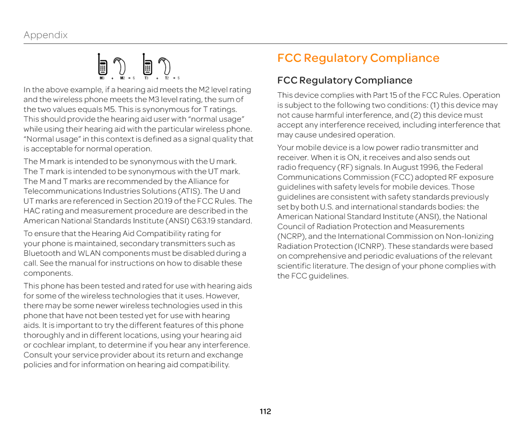 Pantech P9090 manual FCC Regulatory Compliance 