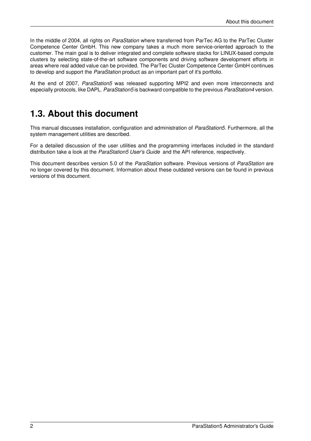 PAR Technologies V5 manual About this document 