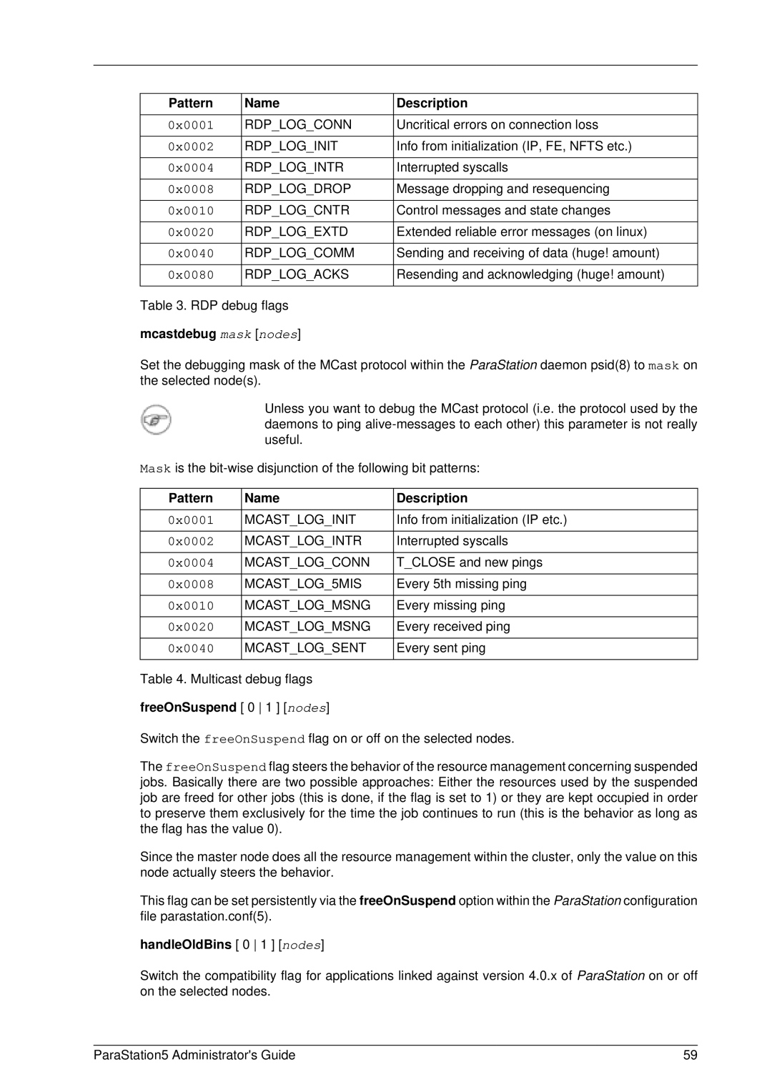 PAR Technologies V5 manual HandleOldBins 0 1 nodes 