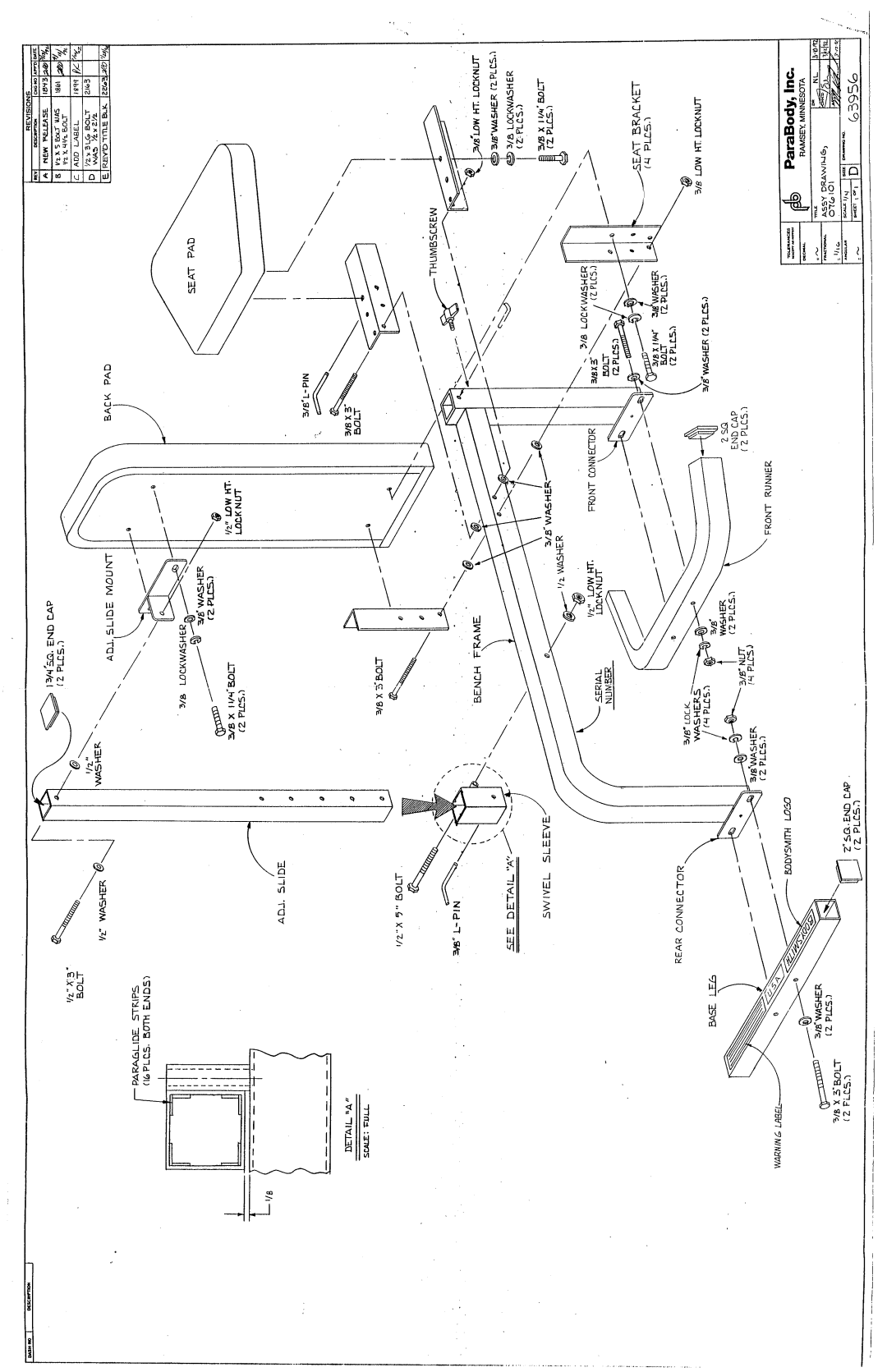 ParaBody 076 manual 