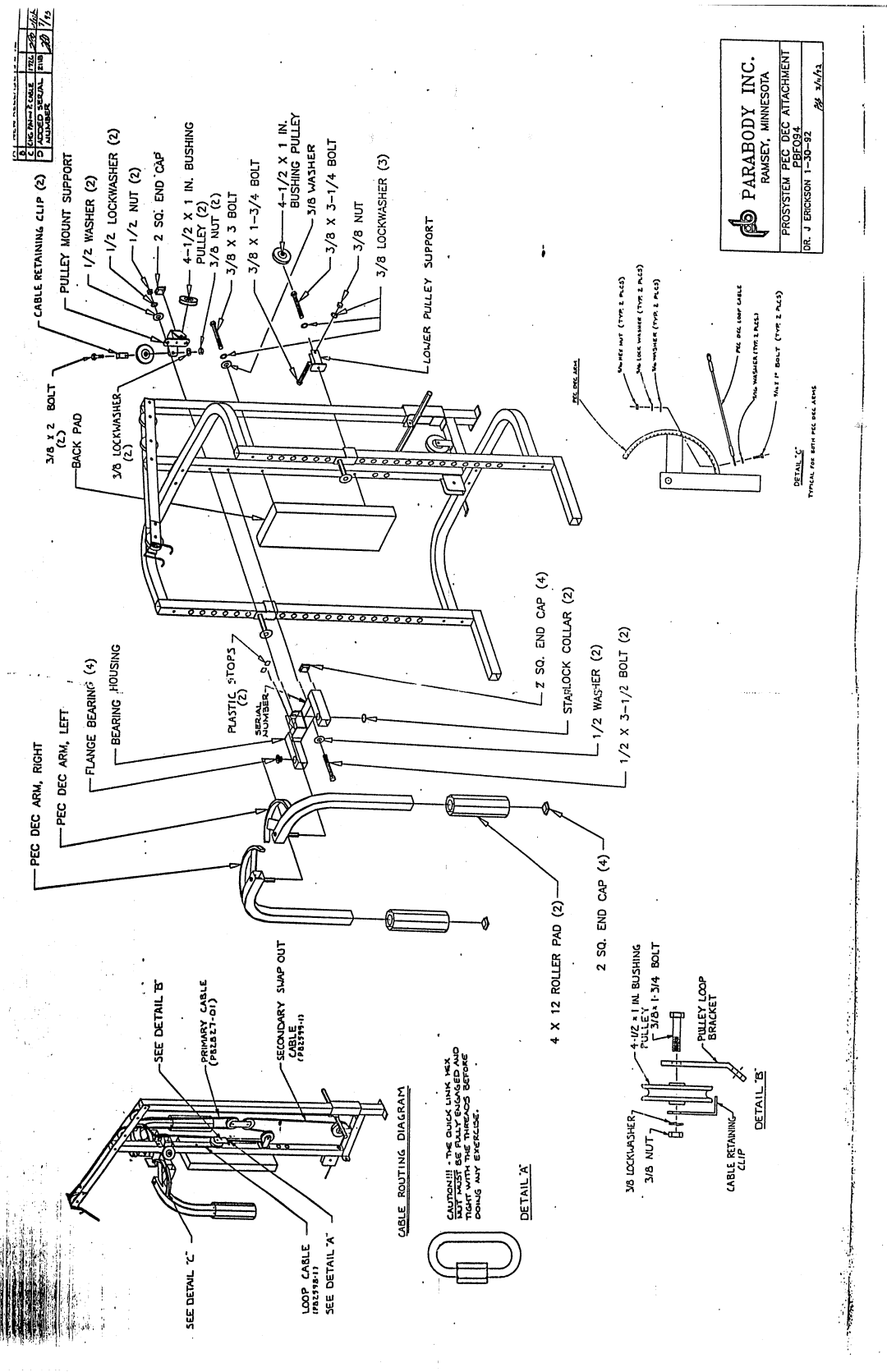 ParaBody 094 manual 