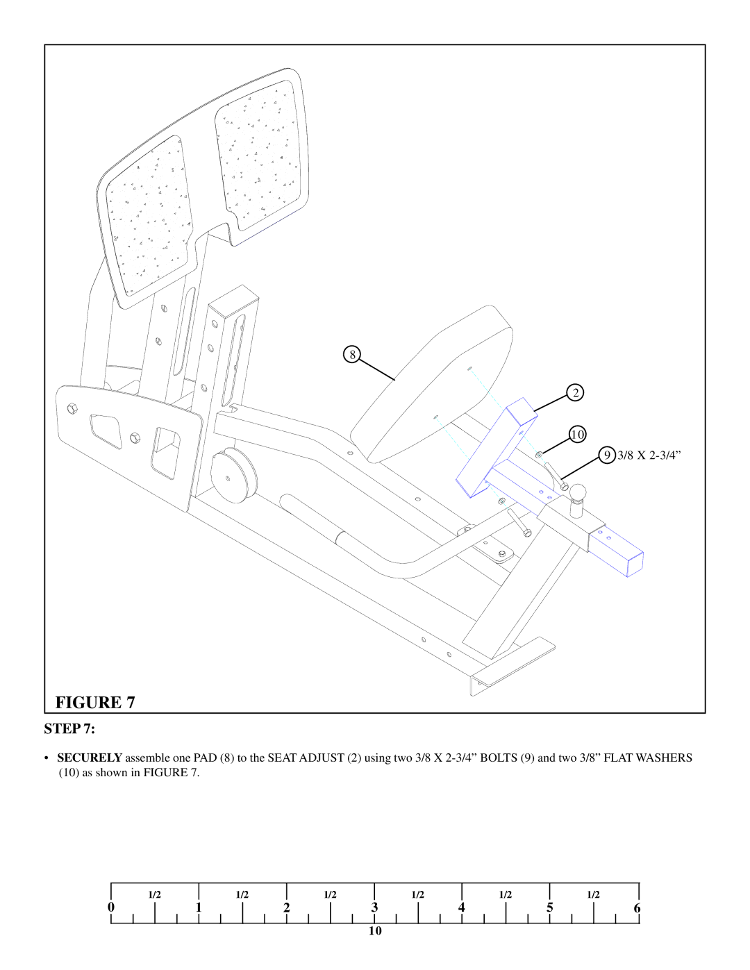 ParaBody 100 manual Step 