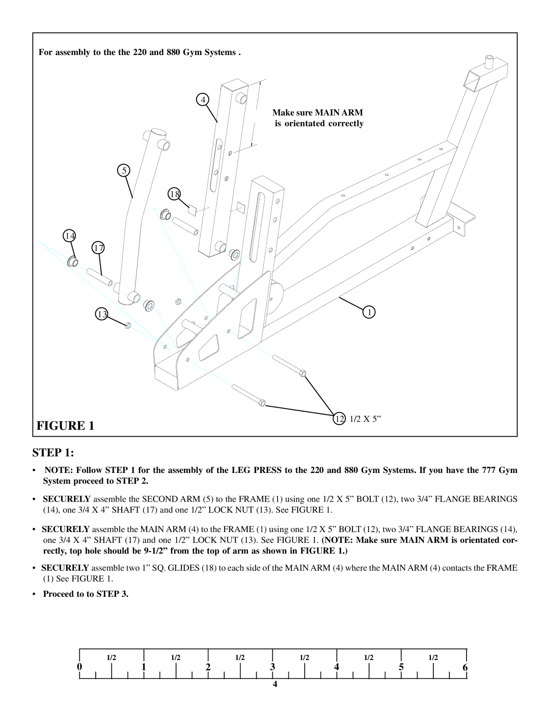 ParaBody 100 manual Step 