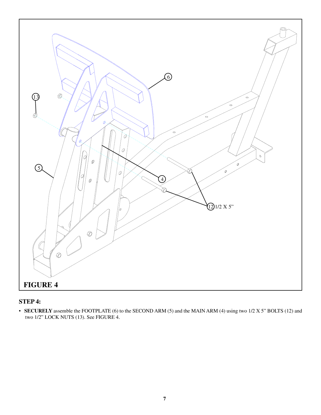 ParaBody 100 manual Step 