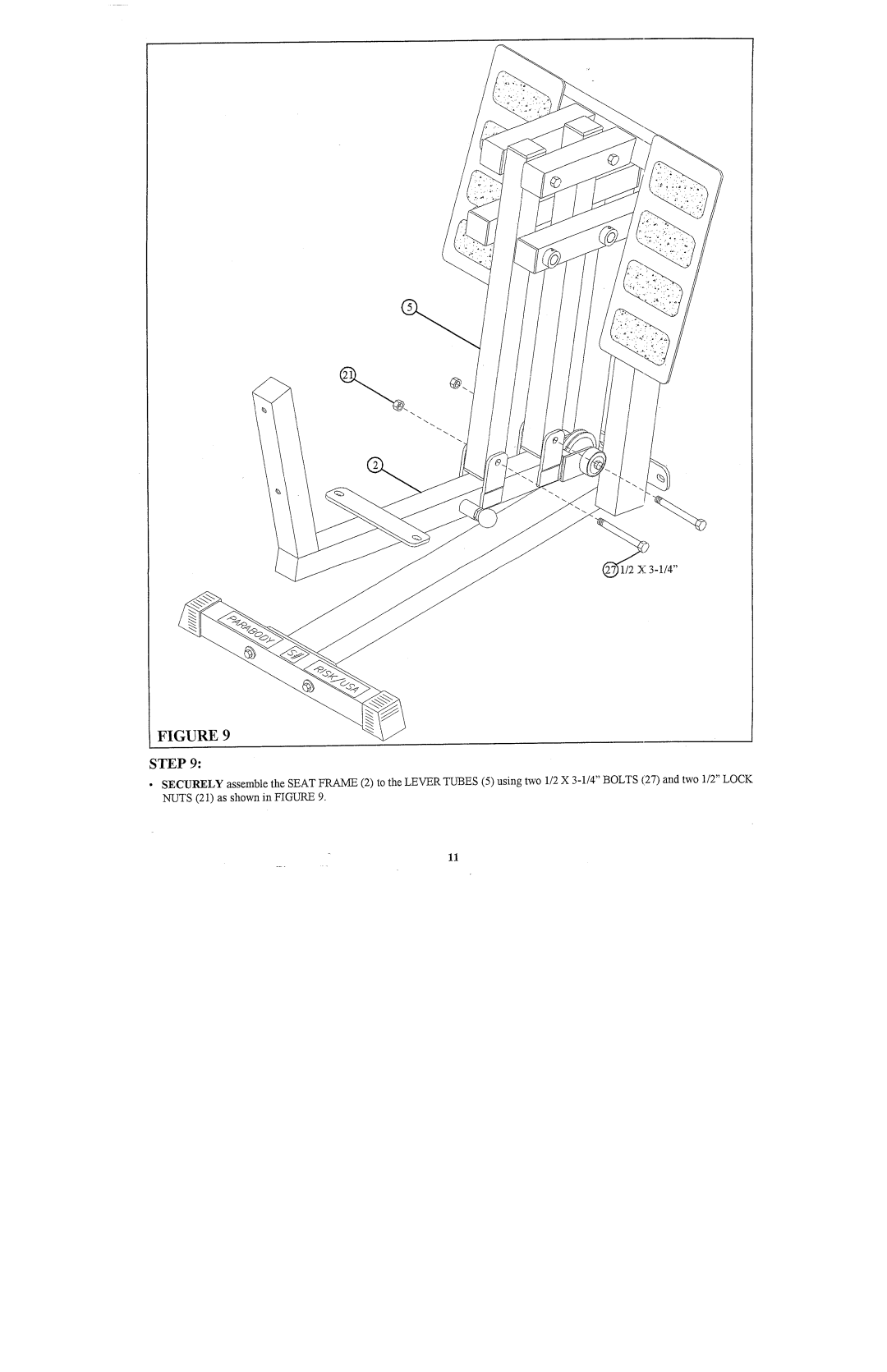 ParaBody 100101 manual 