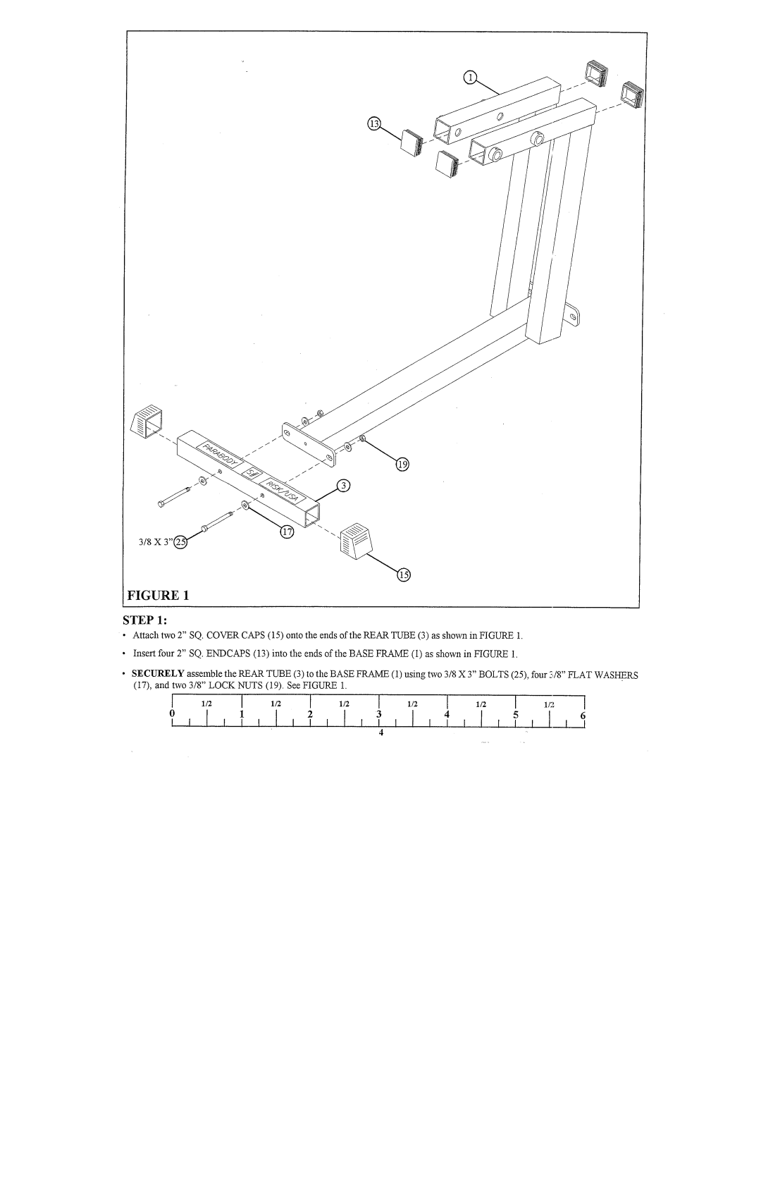 ParaBody 100101 manual Flatwashers 