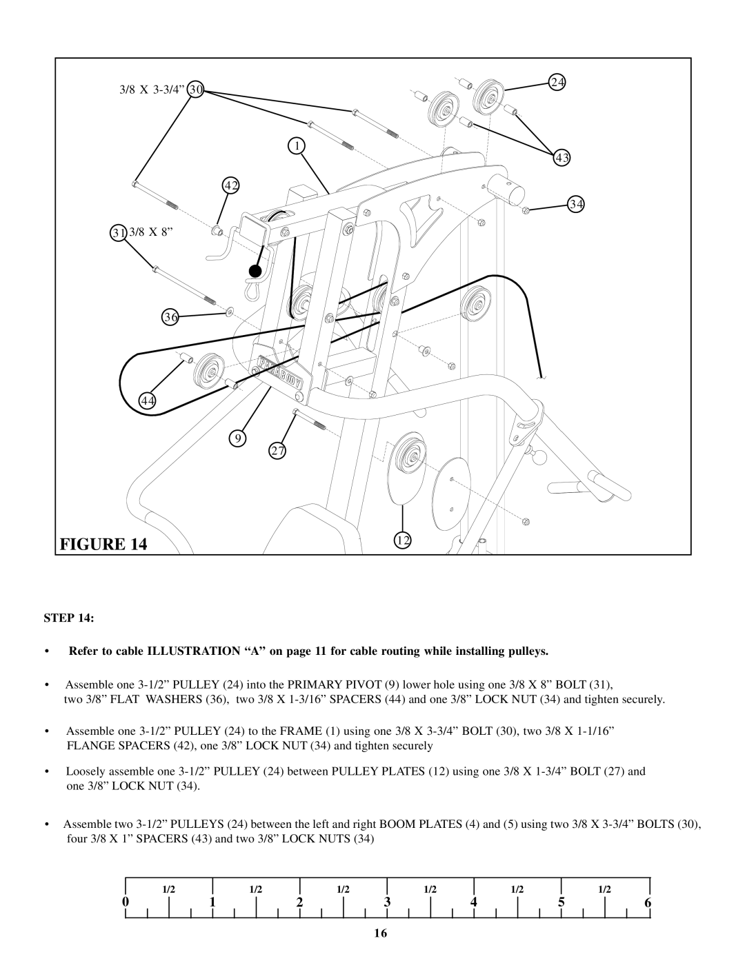 ParaBody 220 manual X 3-3/4 31 3/8 X 