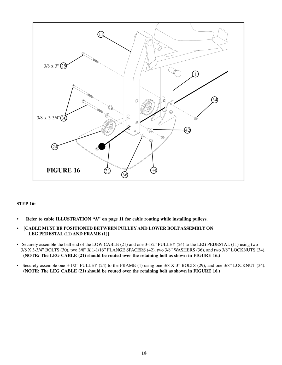 ParaBody 220 manual X 3 X 3-3/4 