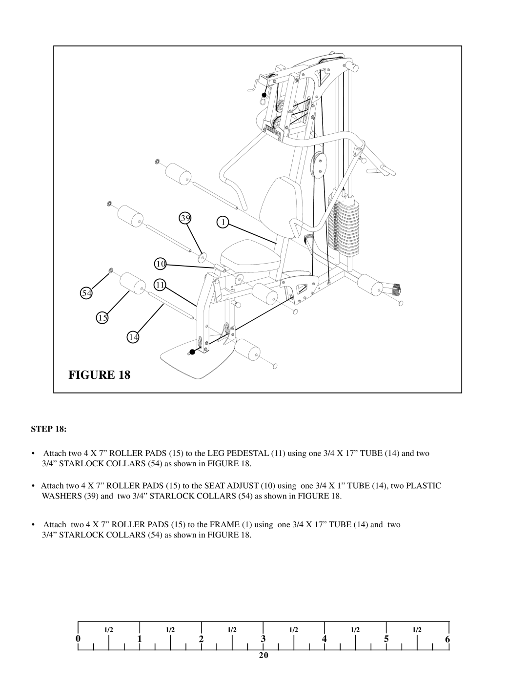 ParaBody 220 manual Step 