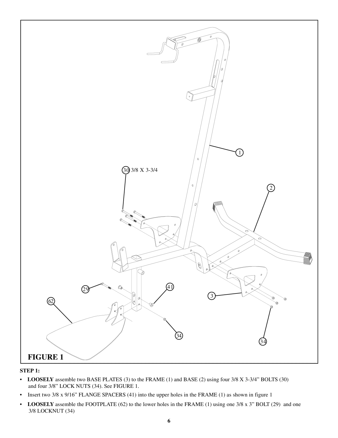 ParaBody 220 manual Step 