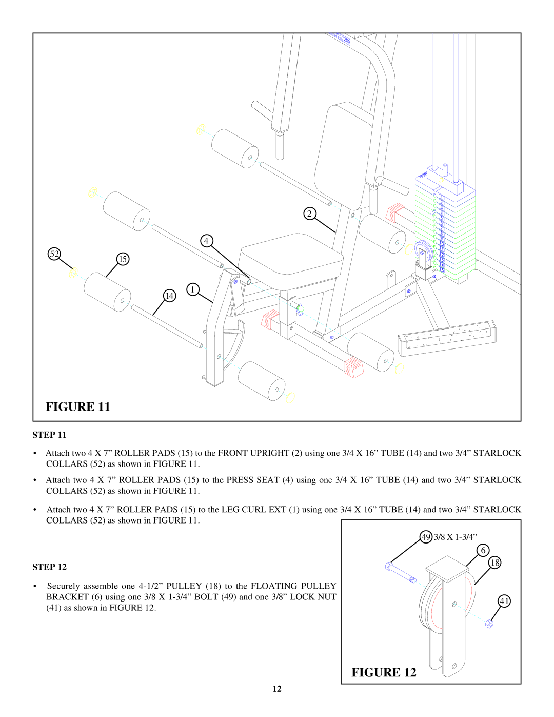 ParaBody 250101 manual Step 