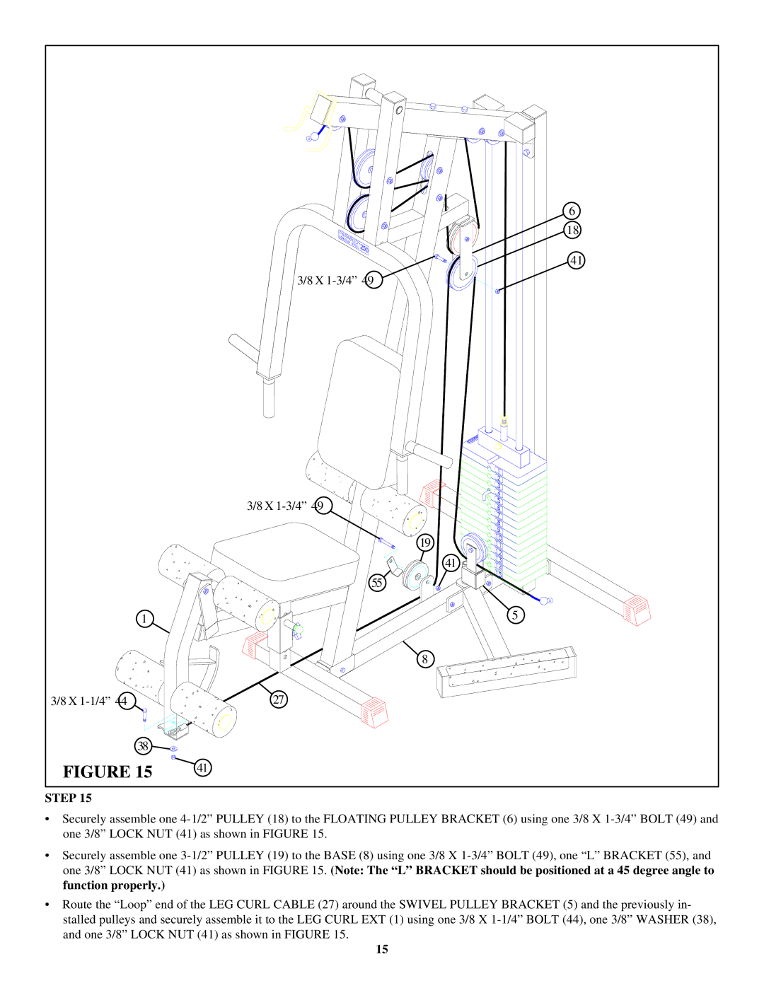 ParaBody 250101 manual X 1-3/4 