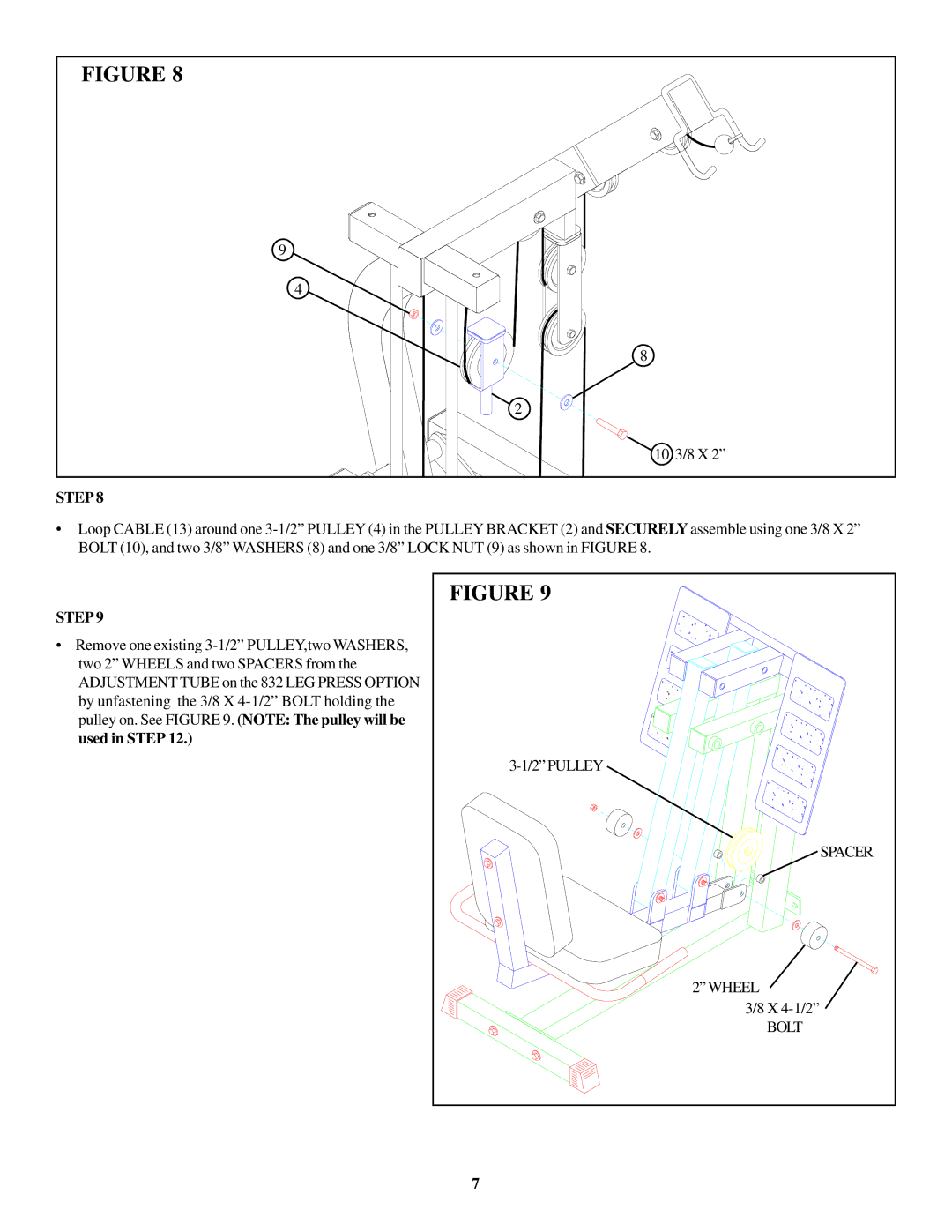 ParaBody 360101 manual Spacer 