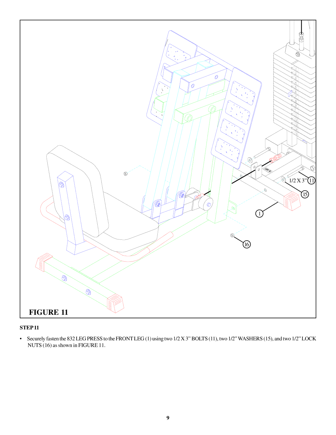 ParaBody 360101 manual X 3 