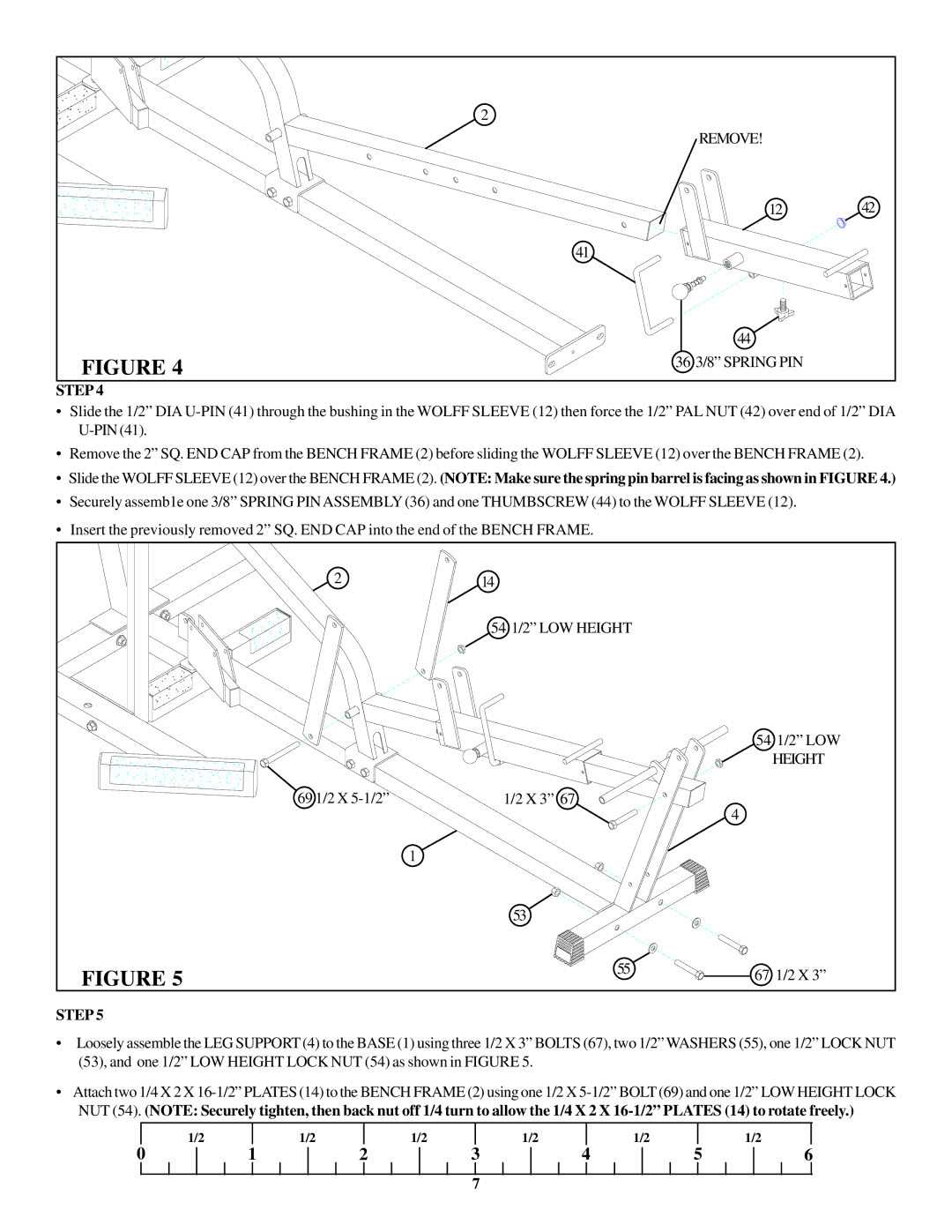 ParaBody 375101 manual Remove 