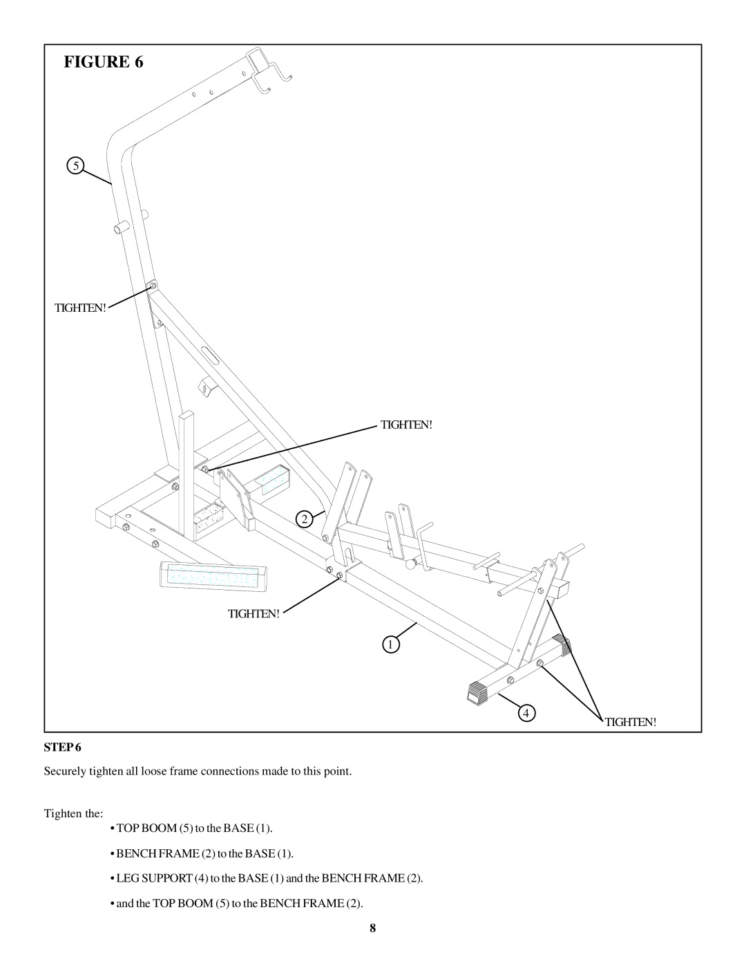 ParaBody 375101 manual Tighten 