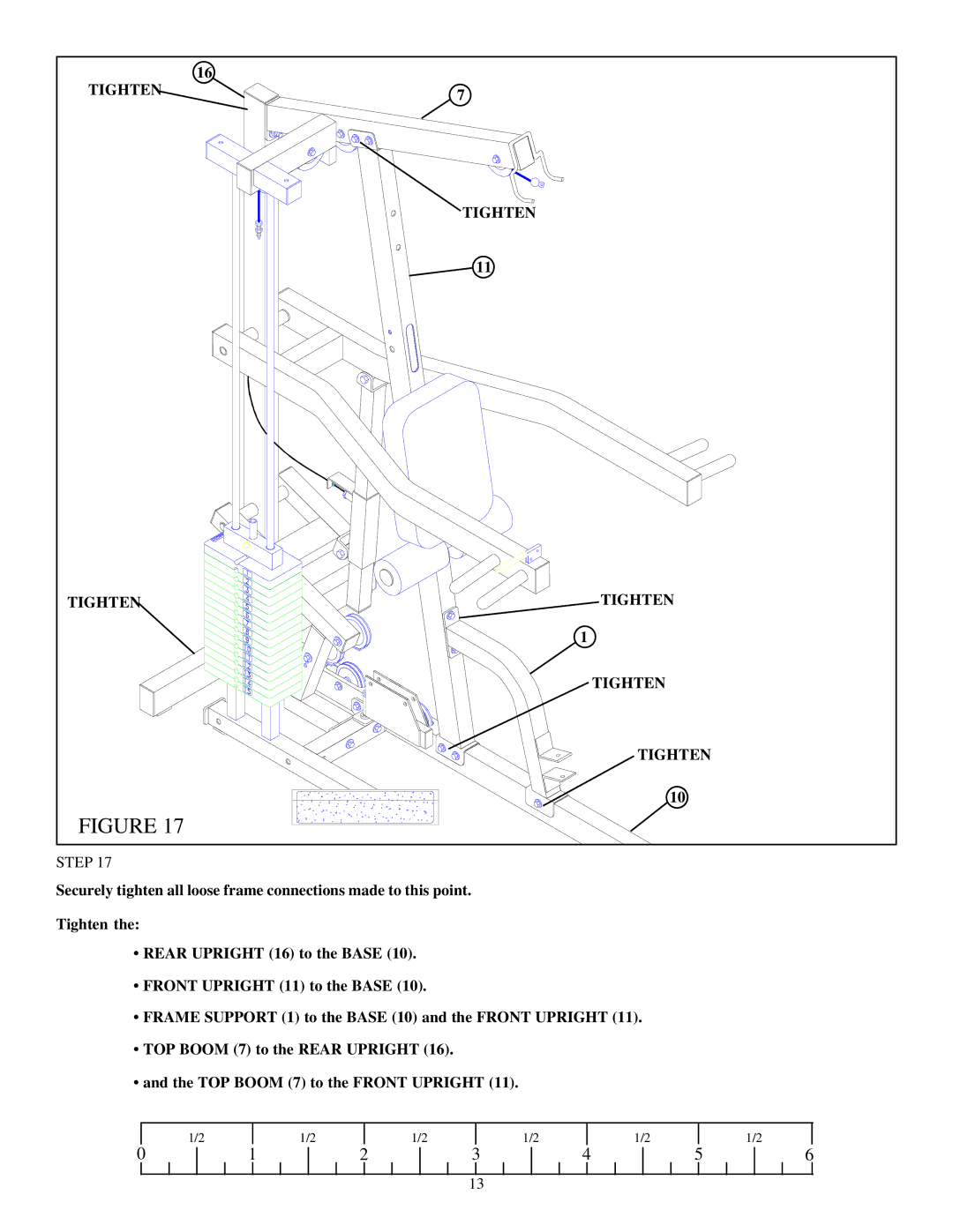 ParaBody 400101 manual Tighten 