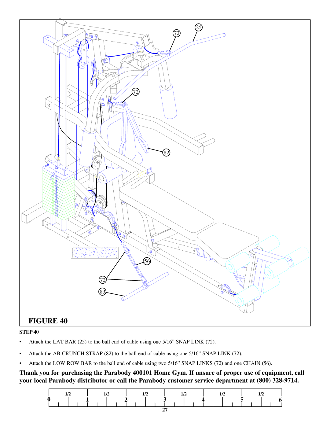 ParaBody 400101 manual Step 