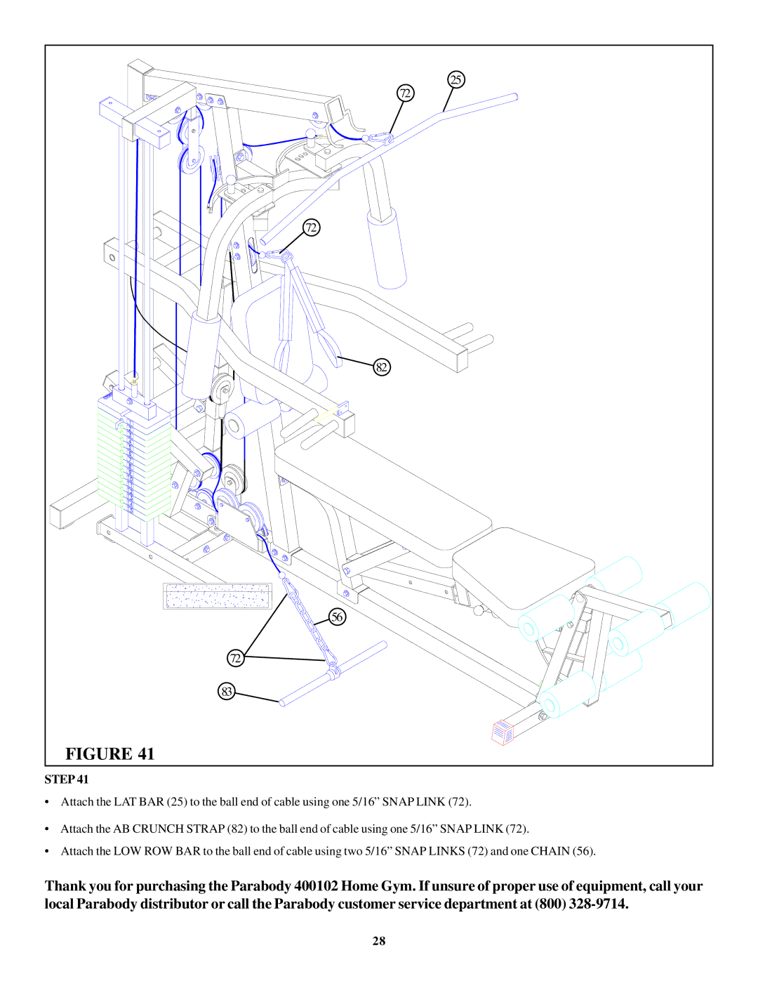 ParaBody 400102 manual Step 