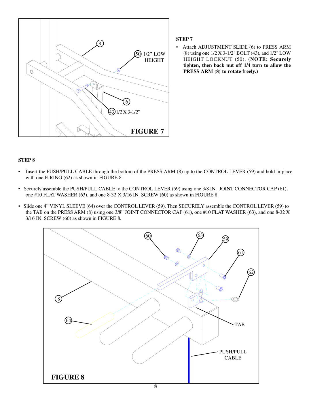 ParaBody 400102 manual Tab 