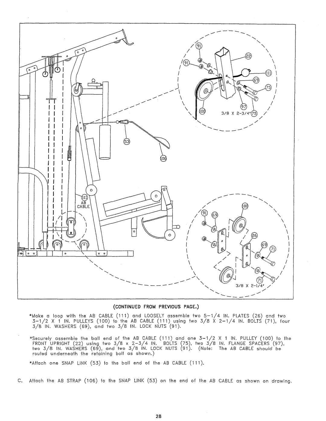 ParaBody 425 manual Iii 