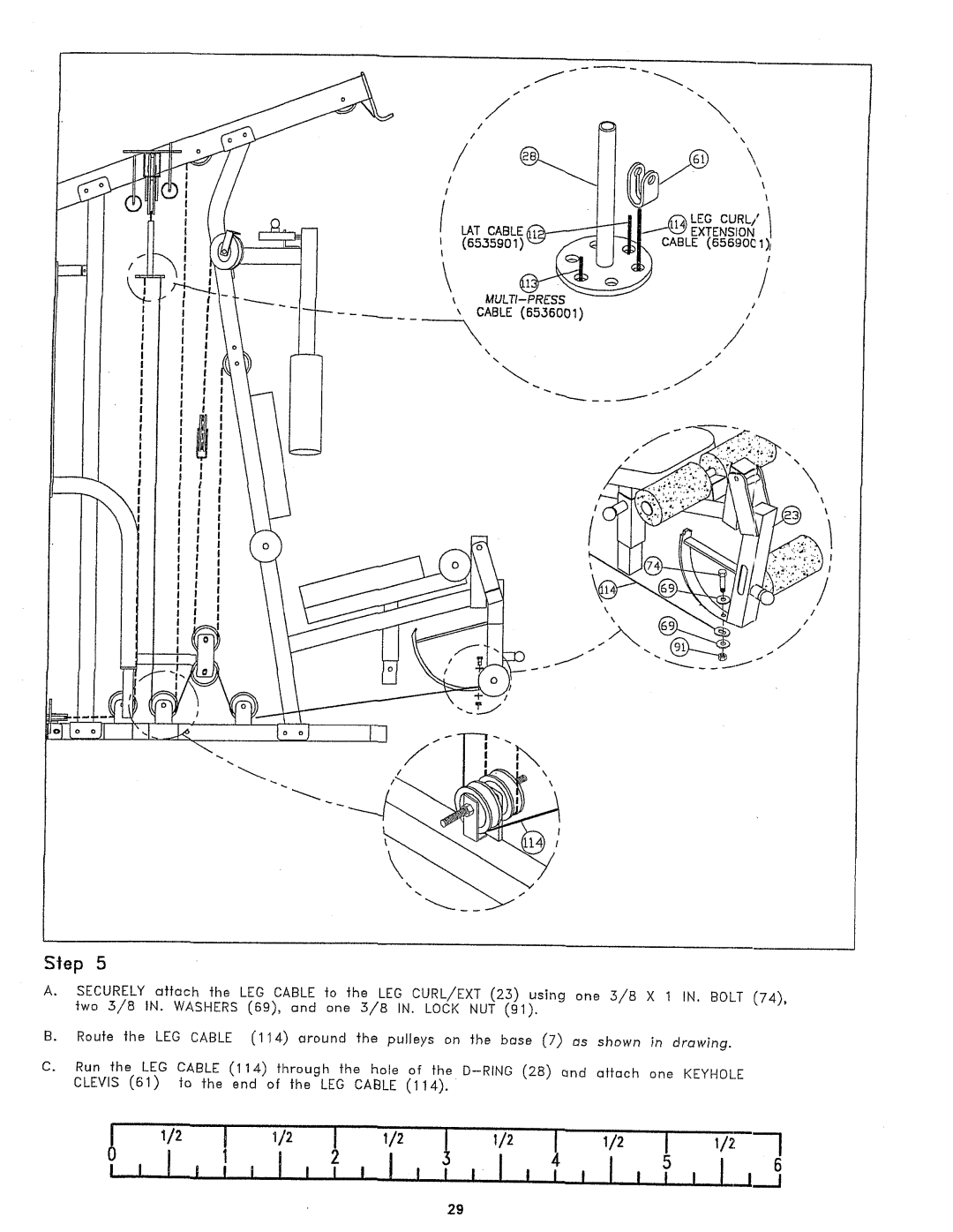 ParaBody 425 manual Extension 