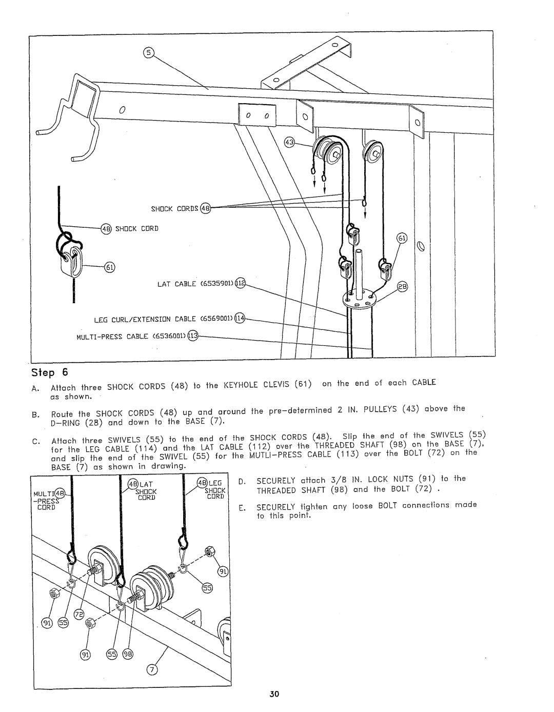 ParaBody 425 manual Lat, 3CK Threadedshaft 