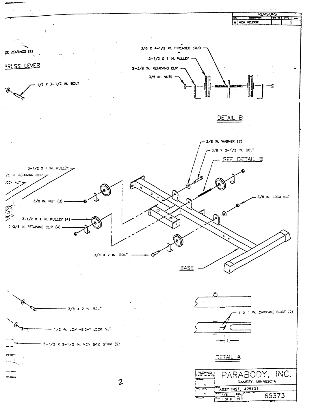 ParaBody 425101 manual Detaile SEED~~,,AIL,,B ETA!L,,A 