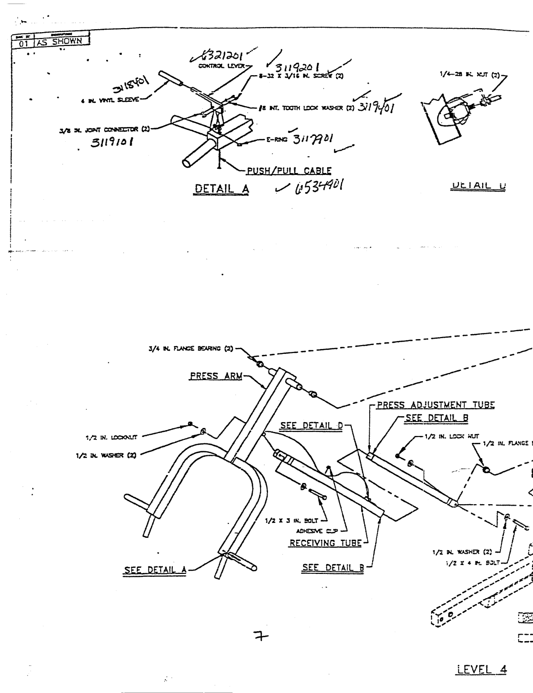 ParaBody 425101 manual Level 