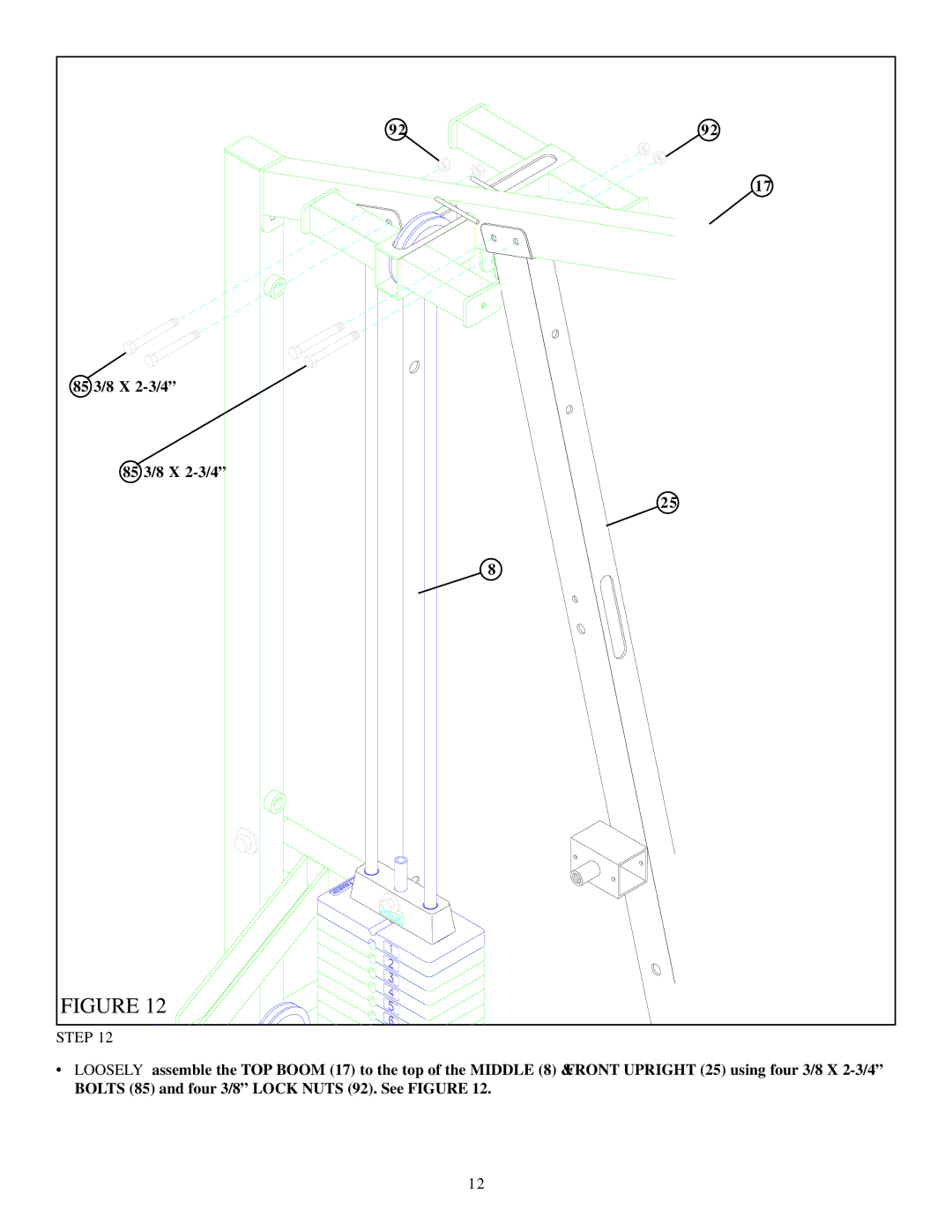 ParaBody 425103 manual Step 