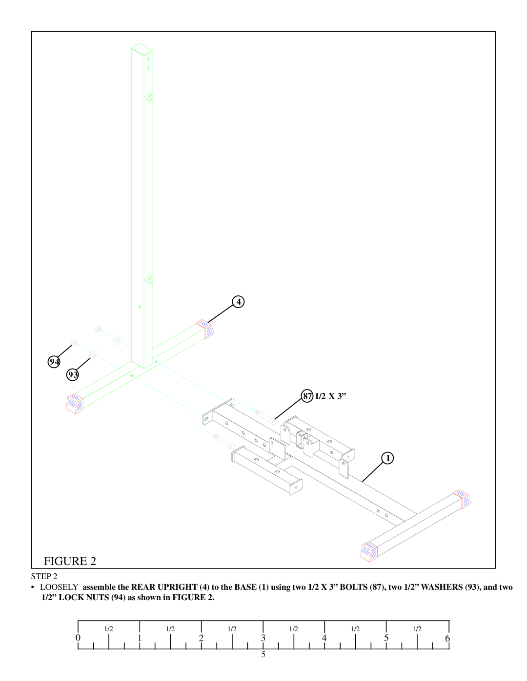 ParaBody 425103 manual 87 1/2 X 