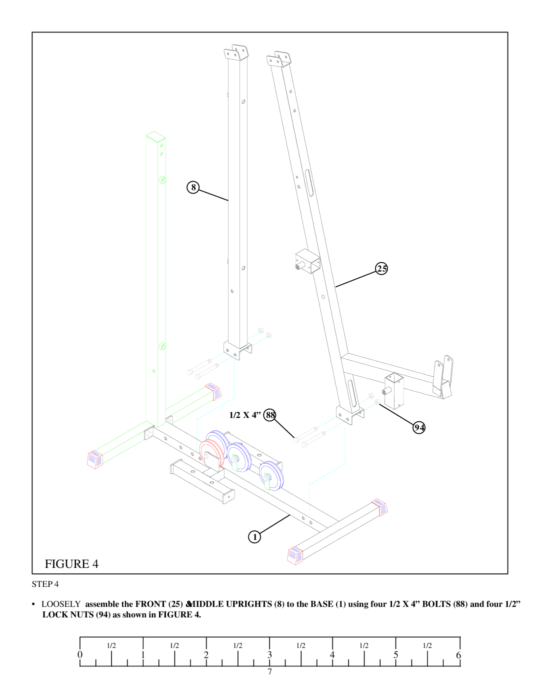 ParaBody 425103 manual Step 