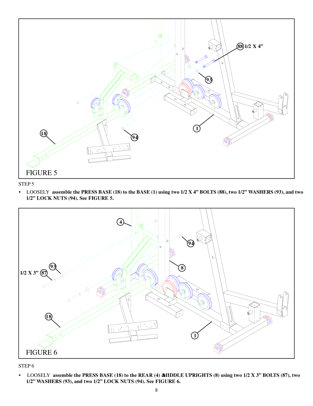 ParaBody 425103 manual 88 1/2 X 