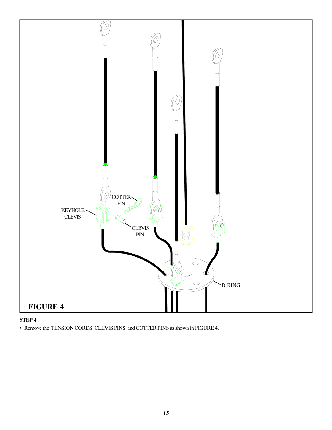 ParaBody 426103 manual Cotter 