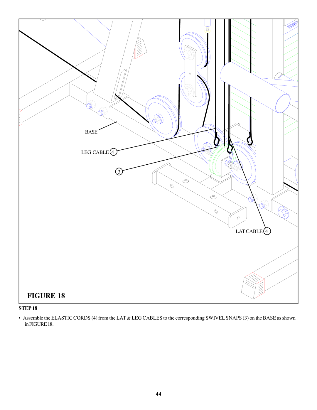 ParaBody 426103 manual LEG Cable 