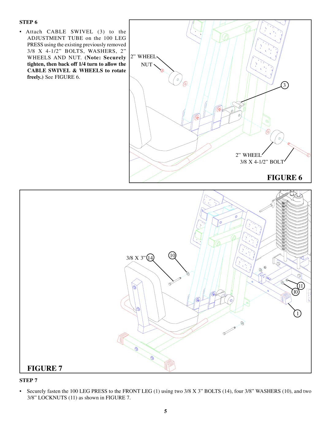 ParaBody 441101 440 manual Nut 