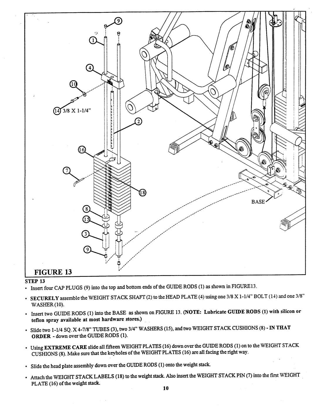 ParaBody 445103 manual Base 