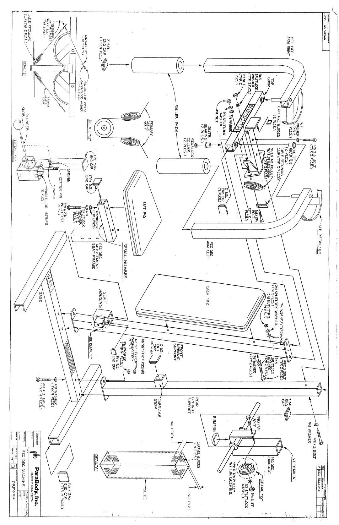 ParaBody 454 manual 