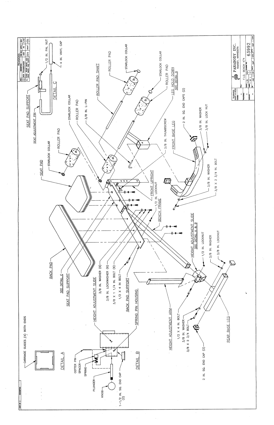 ParaBody 474 manual 